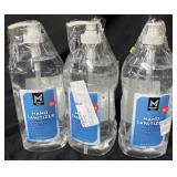 3- Hand sanitizer 67.6 fl oz per bottle