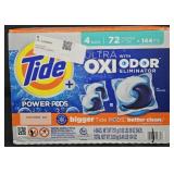 Tide laundry detergent pods 72 count