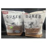 2- 3 packs of Dukes Smoked Shorty Sausages 5oz