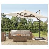 MSRP: $699 10ï¿½ x 10ï¿½ Cantilever Umbrella with Hub