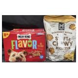 8lbs Milk-Bone dog treats & 48oz soft & chewy dog