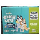 Pampers Easy Ups size 2T/3T 144 count