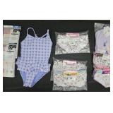 Girl's clothes from size 4 to 10/12. Bathing