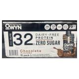 15-11.15oz Owyn zero sugar chocolate shakes