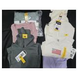 Women's size Medium shirts and sweatshirts. New