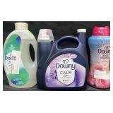 87.5 fl oz Downy rinse & refresh, 111 fl oz Downy