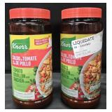 2 40.5 oz jars knorrs caldo de tomate tomato