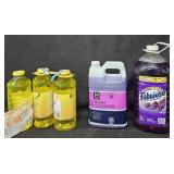 3- Pine Sol 60oz each. Floor cleaner 1 gallon.