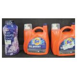 2- Tide laundry detergent 128oz each. Downy scent