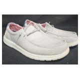 Used Men's size 11 Eddie Bauer USA themed loafers