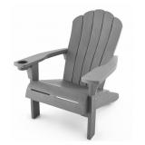 Keter Everest Adirondack Chair With Integrated