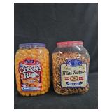 Utz Cheeseballs 28oz. Utz pretzels 60oz