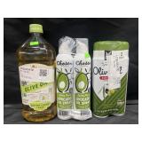 67.63 fl oz olive oil, 2-8oa avocado oil spray &