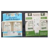 Aveeno wash 36oz. Aveeno lotion 36oz