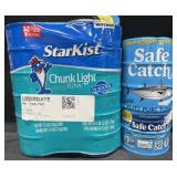 12-5oz cans StarKist chunk light tuna & 5-5oz