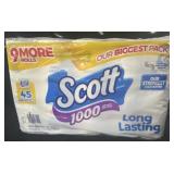 Scott Bathroom Tissue 45 Rolls
