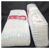 Pampers size 7 diapers. 2 sleeves, no box