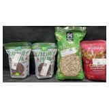 2-20oz cranberry & pecan topping, 48oz pistachios
