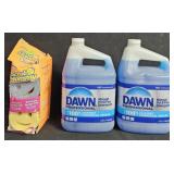 2- Dawn pot and pan detergent 1 gallon each.