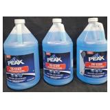 3- Peak de-icer windshield wahser fluid 1 gallon
