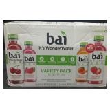 Bai wonder water variety 15 pk-18 fl oz bottles