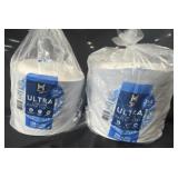 2- Dinner Paper Plates 204 plates per pack