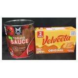 Tomato sauce 106 oz can. 2pk original Velveeta