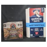 Kodiak nut and seed oatmeal 20 count pouches.