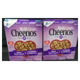 4 multigrain cheerios 1lb boxes cereal