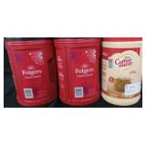 2 folgers classic roast coffee 56oz cans. Coffee