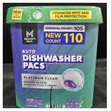 Auto Dishwasher Pacs 110 count