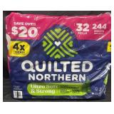 Quilted Northern 2-ply toilet paper 32 rolls