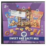 Chex Mix sweet and salty mix 40 count individual