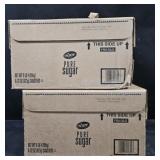 2- Njoy Pure Sugar canisters 8 per box 22oz