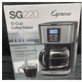 12-cup coffee maker. Not tested.