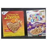 Honey Nut Cheerios 48oz. Cinnamon Toast Crunch
