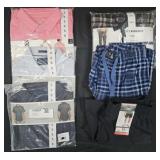 Men's size Small shirts and pajama pants and size