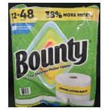 Bounty Paper towel 12 rolls