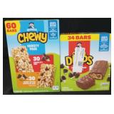 Quaker chewy variety pk 60 bars. Quaker chewy