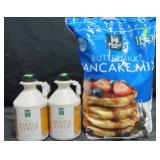2-32oz bottles maple syrup. Buttermilk pancake