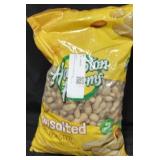 Hampton farms unsalted peanuts 5lb bag. Ocean