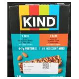 Kind 18pk protein bars. Made  good mornings 24ct