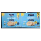 2- Lundberg lightly salted rice cakes 21oz each