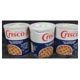 3 6lb cans crisco vegetable shortening