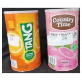 Tang orange drink mix 4lb 8oz can. Country time