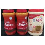 2-16oz folgers classic roast coffee cans. Coffee