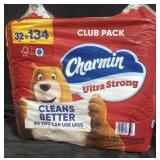 32 rolls of charmin ultra strong toilet paper