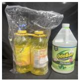 2-Pine Sol 60 fl oz each, OdoBan 1 Gallon