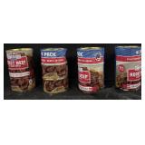 4, 4 pack of can roast beef in beef broth.