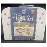 Rainbow Tin Tea Set (not checked for
